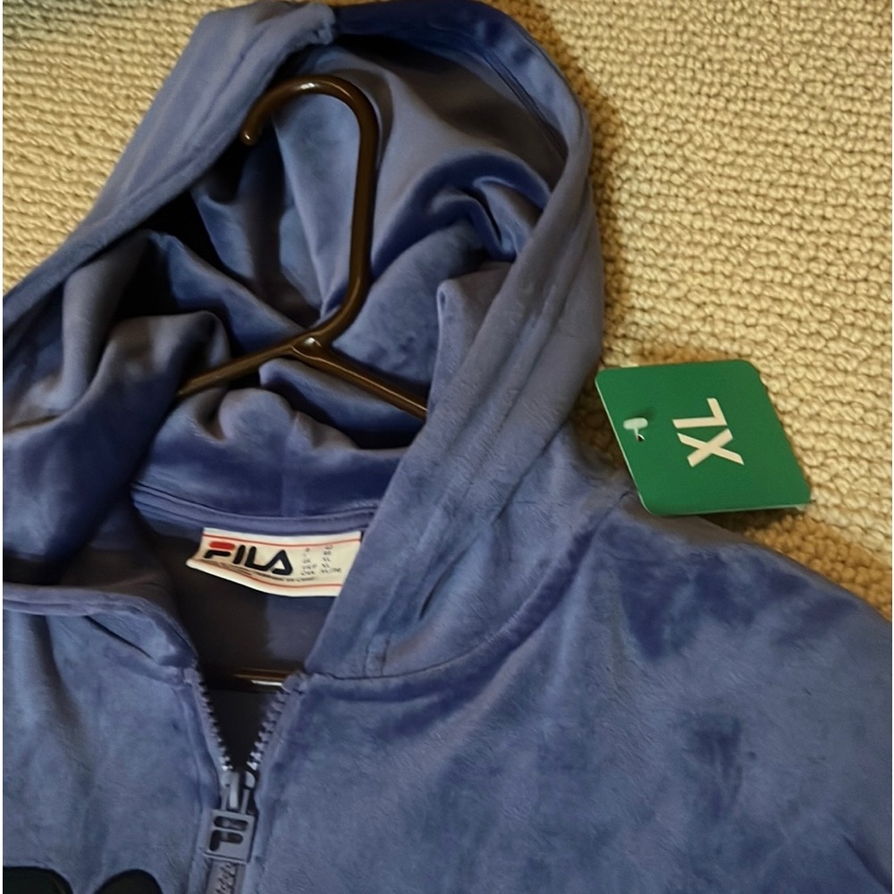 Fila Blue, velvety suit
